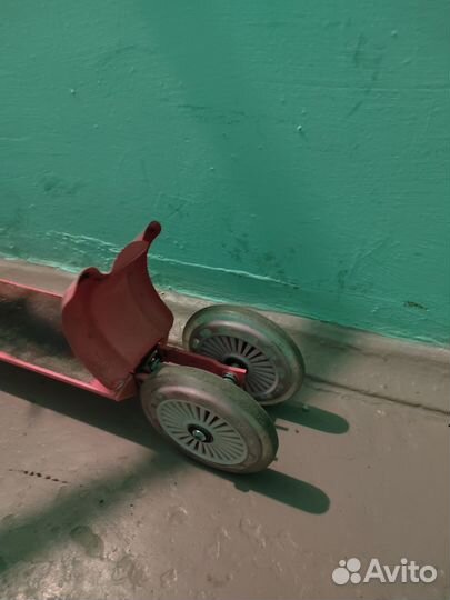 Самокат детский трехколесный бу