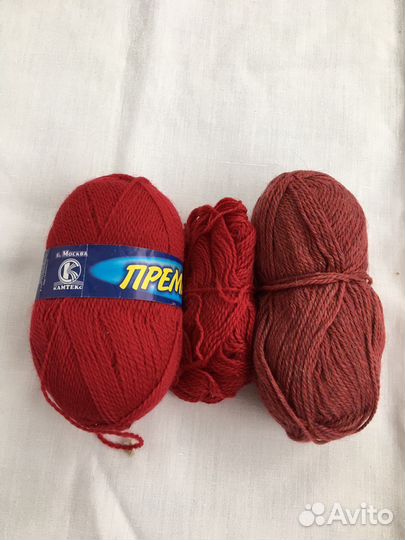 Пряжа нитки для вязания разные