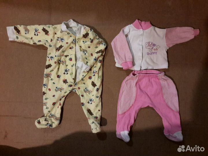 Одежда для новорожденной 62 р