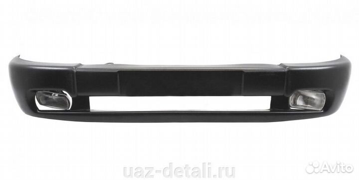 Бампер передний УАЗ Хантер (в сборе)