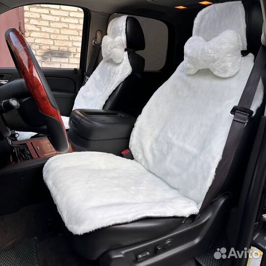 Меховые накидки на авто