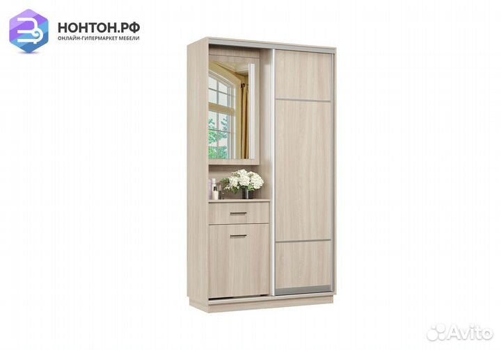 Прихожая-купе Фет мини ясень шимо светлый