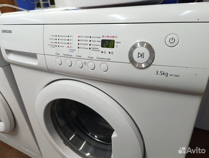 Стиральная машина samsung бу Гарантия