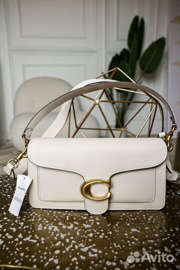 Сумка женская Coach Tabby 26 Brass Chalk