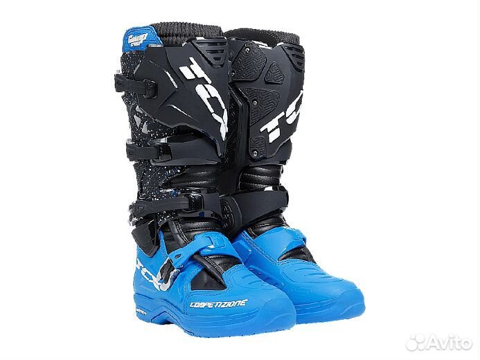 Мотоботы TCX comp EVO 2 michelin 607 black/blue