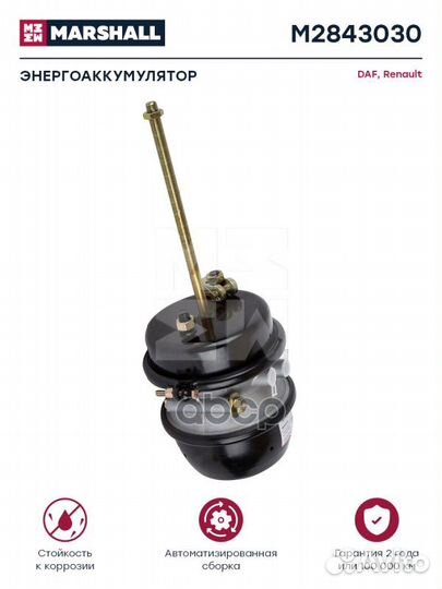 Энергоаккумулятор T30/30 DAF, BPW, Schmitz, kogel