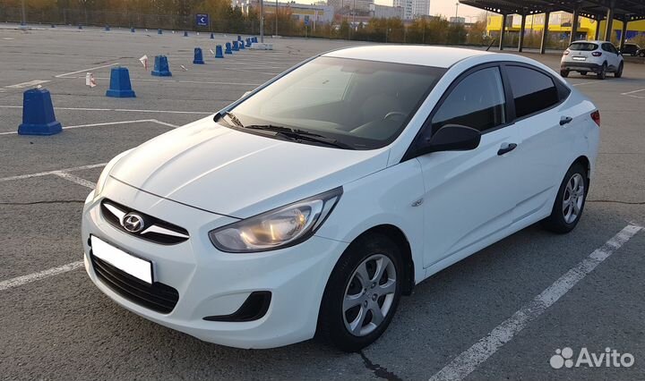 Hyundai Solaris в разбор