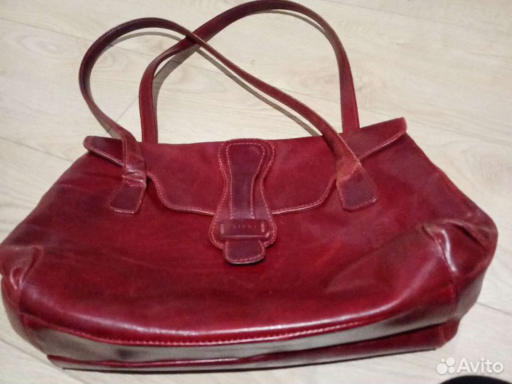 Кожаная сумка