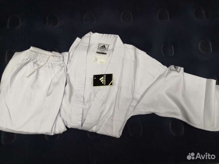 Кимоно 190 лёгкое адидас для карате