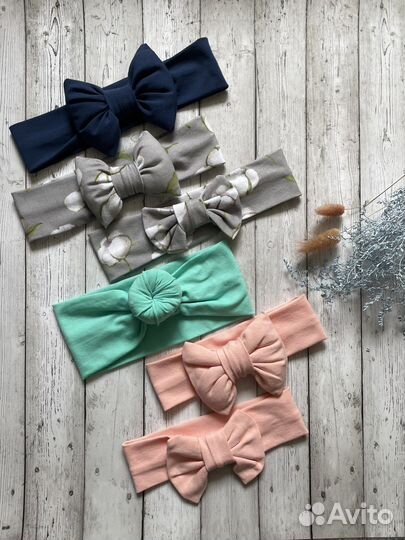 Повязки для девочек ручной работы