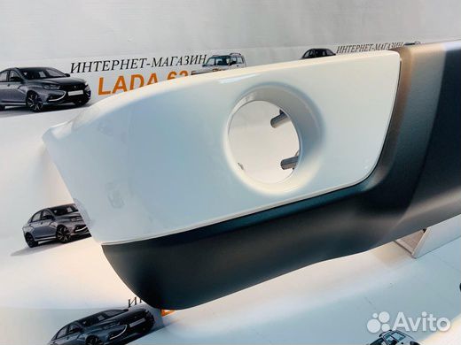 Бампер передний оригинальный (литой) под птф Урбан