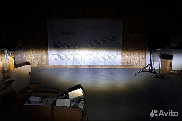 Противотуманые светодиодные фары линзовые