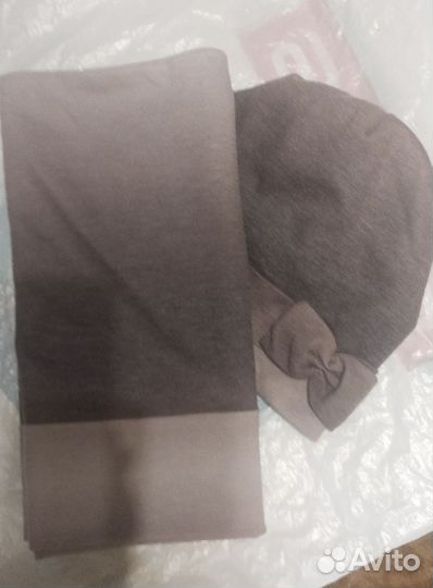 Шапка и снуд комплект