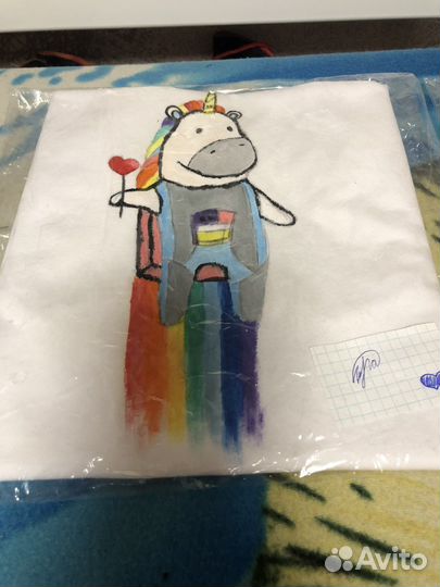 Рисунок на одежде. Батик