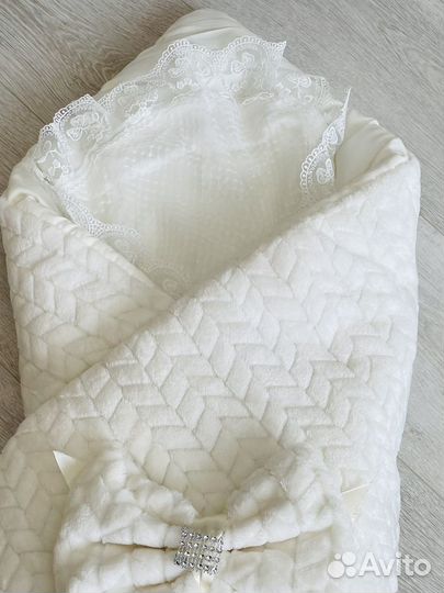 Конверт зимний на выписку