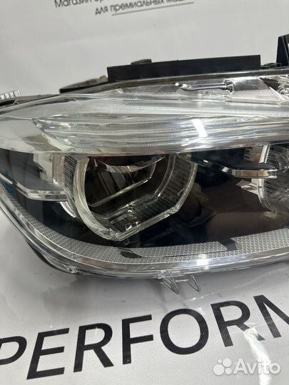 Правая фара LED Хром BMW F30 F31 Ф30 Ф31