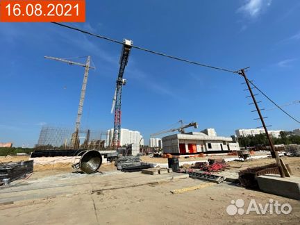 Ход строительства ЖК «1-й Лермонтовский» 3 квартал 2021