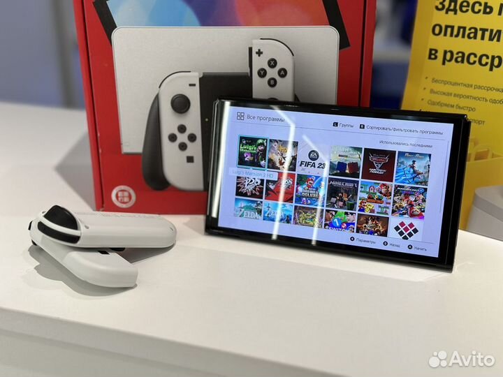 Nintendo switch oled прошитая