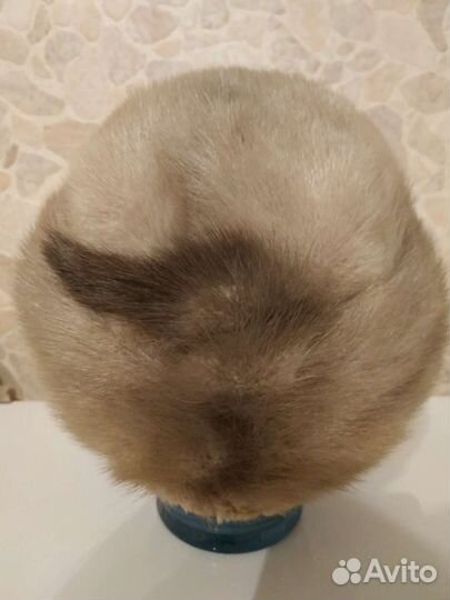 Шапка норковая женская