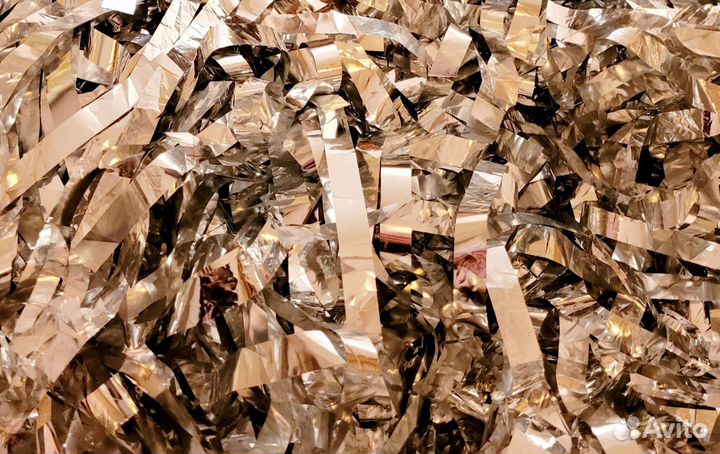 Бумажная дискотека, фольгированное шоу