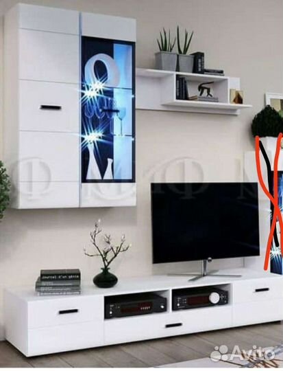 Стенка для телевизора