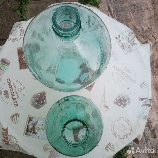 Бутыль стеклянная