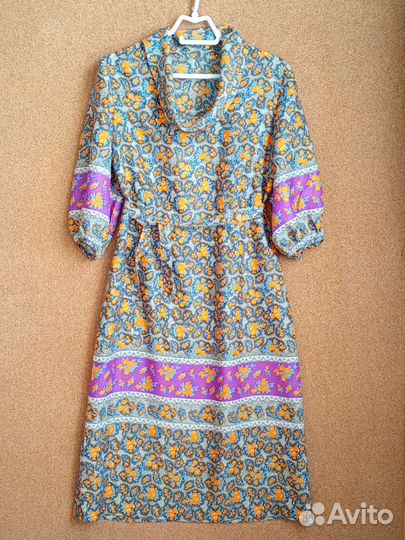 Шелковое платье СССР