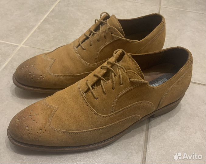 Туфли(ботинки) Timberland, размер 8w(42), кожа