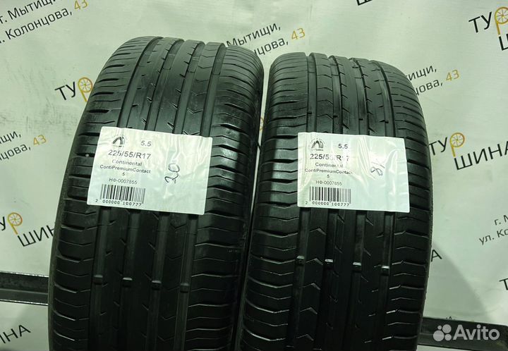 Continental ContiPremiumContact 5 225/55 R17 94Y