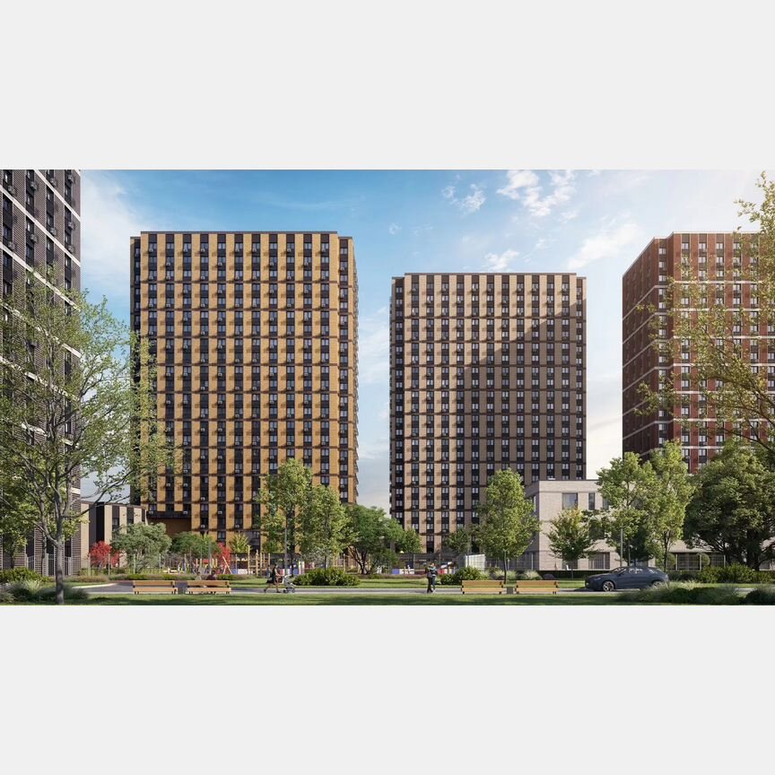 1-к. квартира, 39 м², 6/23 эт.