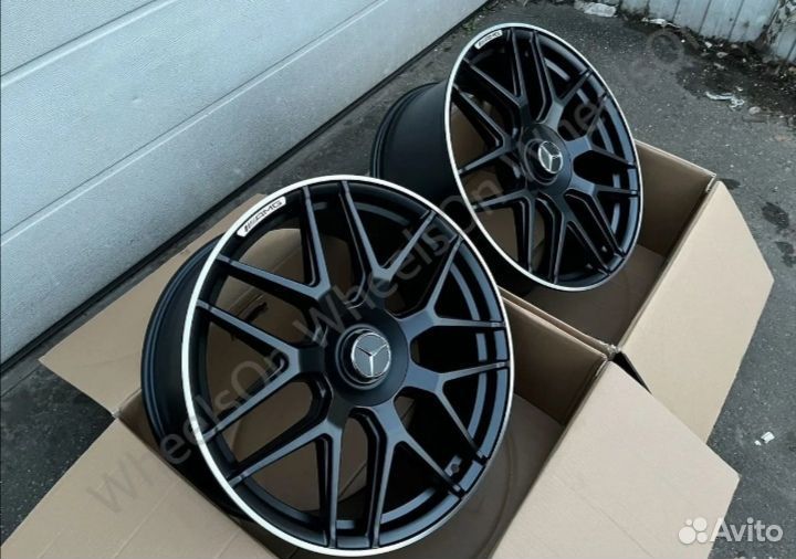 Новые диски R22 5/130 Mercedes G Class Гравировка