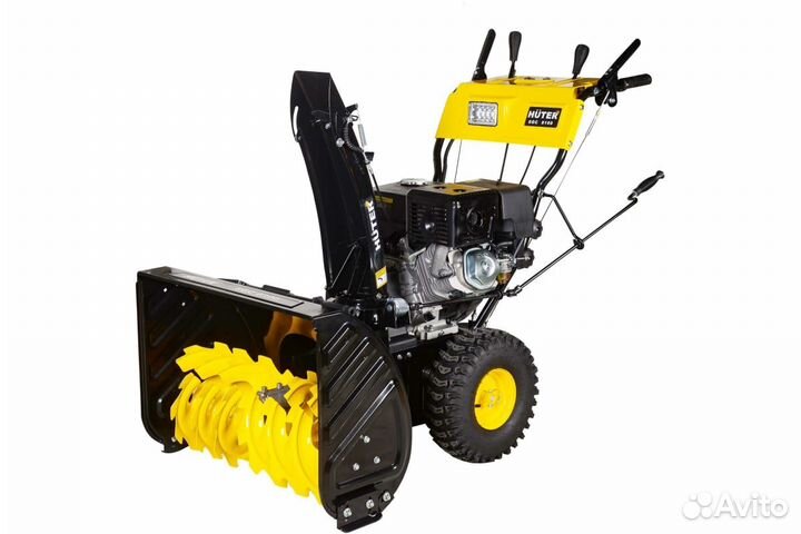 Снегоуборщик бензиновый электрический Huter