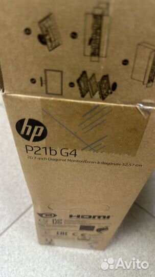 Hp p21b g4 монитор + мини десктоп