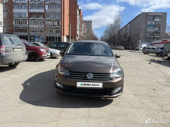Volkswagen Polo 1.6 AT, 2016, 84 000 км