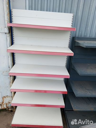 Стеллаж торговый пристенный