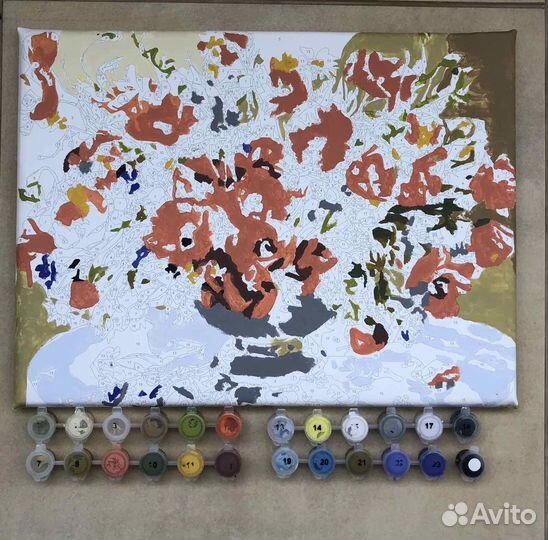 Картина по номерам Art idea, р 30*40 см