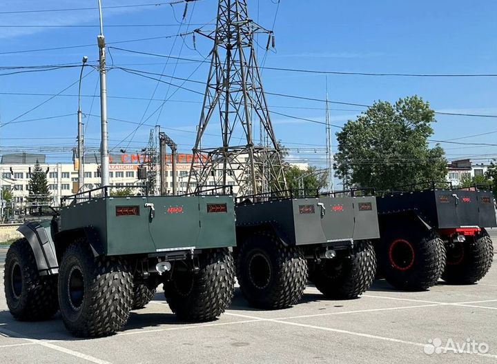 Квадроцикл Nord - Пикап (Снегоход - Болотоход)