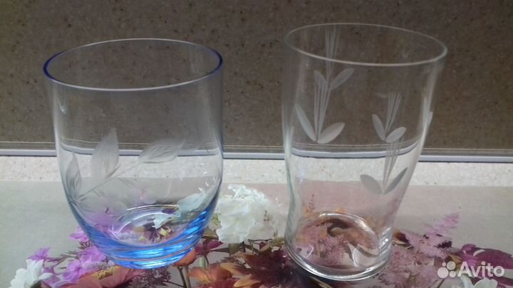 Стаканы, рюмки, фужеры