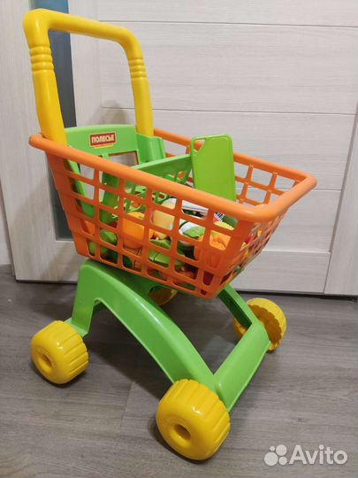 Детская продуктовая Тележка с продуктами