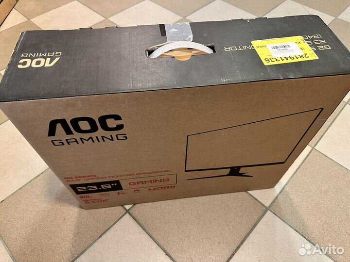 Монитор AOC 23.8 на запчасти