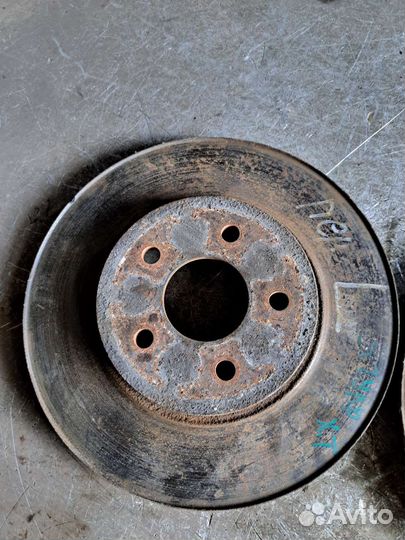 Диск тормозной передний на Jaguar X Type