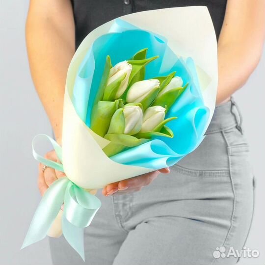 Тюльпаны букет тюльпанов оптом розница к 8 марта 5