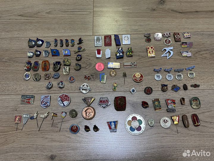 Значки гдр / DDR Pins