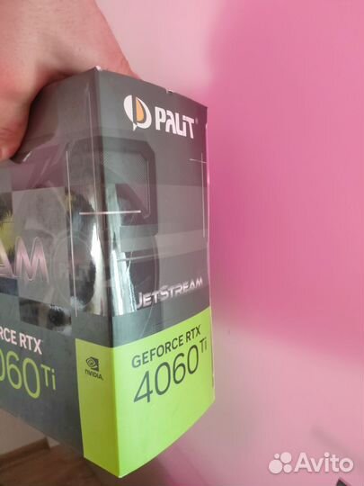Видеокарта Palit nvidia GeForce RTX 4060TI 16гб