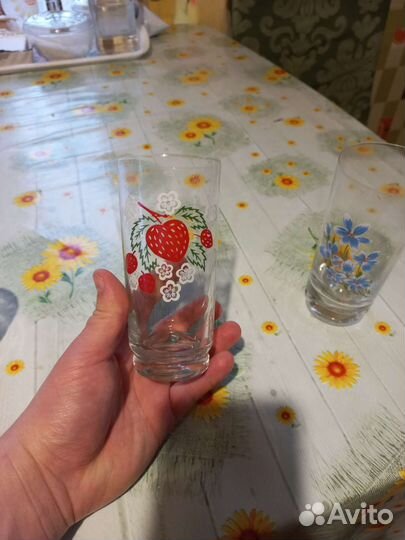 Стаканы стекло СССР