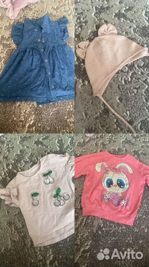 Вещи пакетом на девочку 92 98