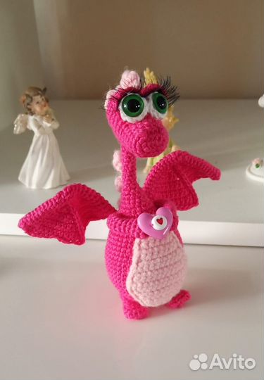 Вязаные игрушки дракон