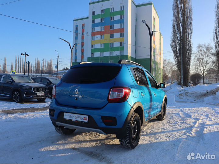 Renault Sandero Stepway 1.6 МТ, 2018, 83 451 км