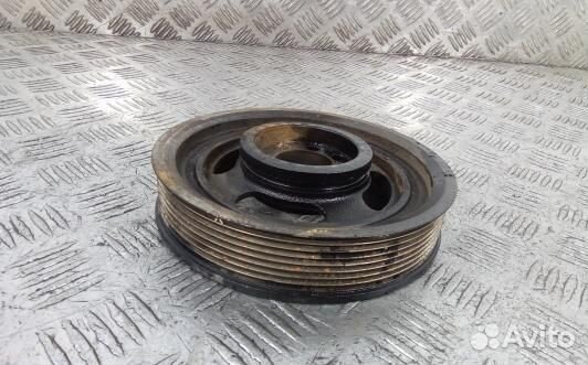 Шкив коленвала демпферный дизельный mazda 6 1 (FBE