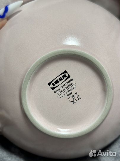 Тарелка суповая IKEA